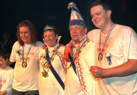 HALLE: Frans en Sonia is het nieuwe prinsenpaar